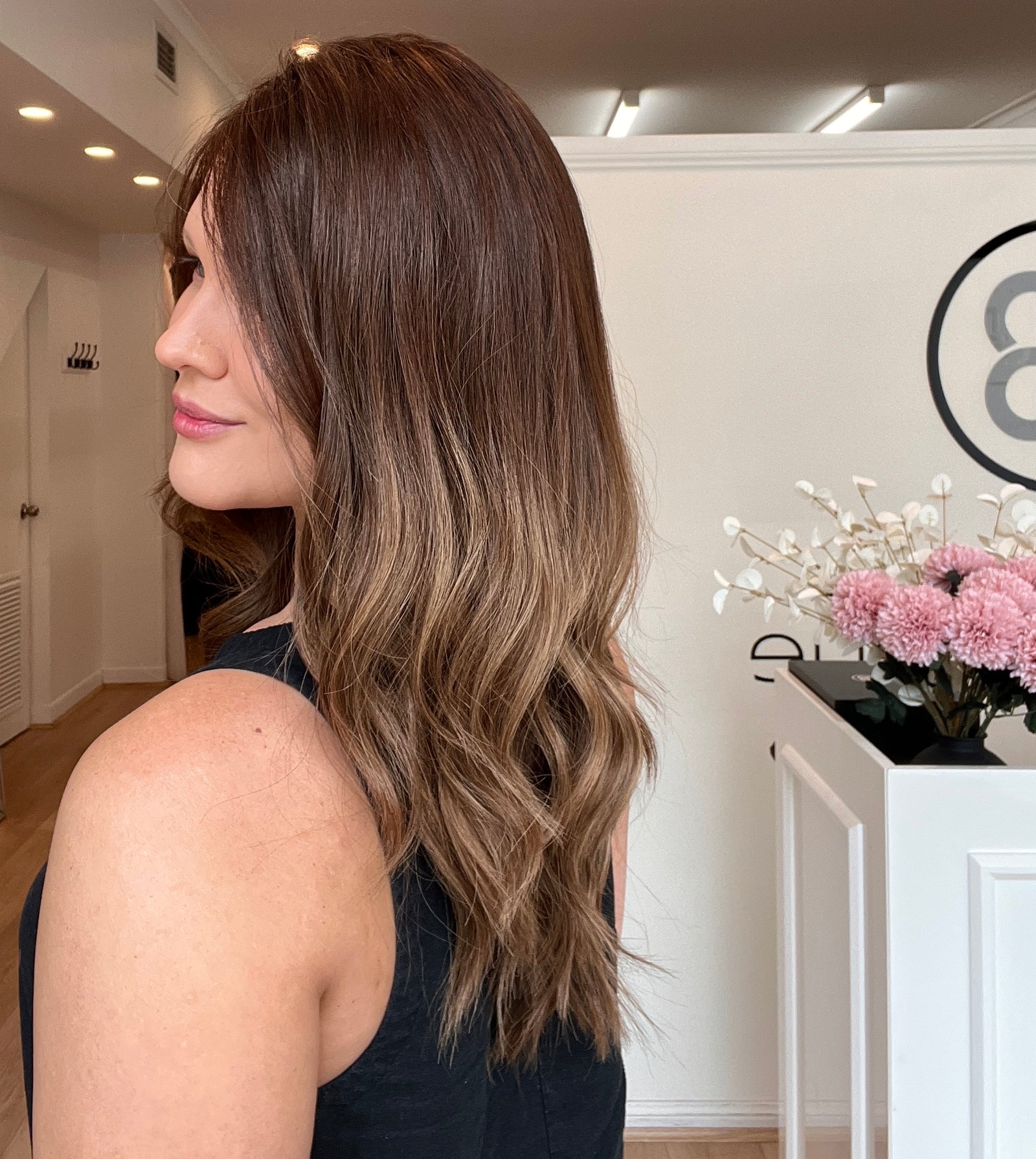 22" Premium Remy Human Hair Wig - Light Density - The MOLLIE