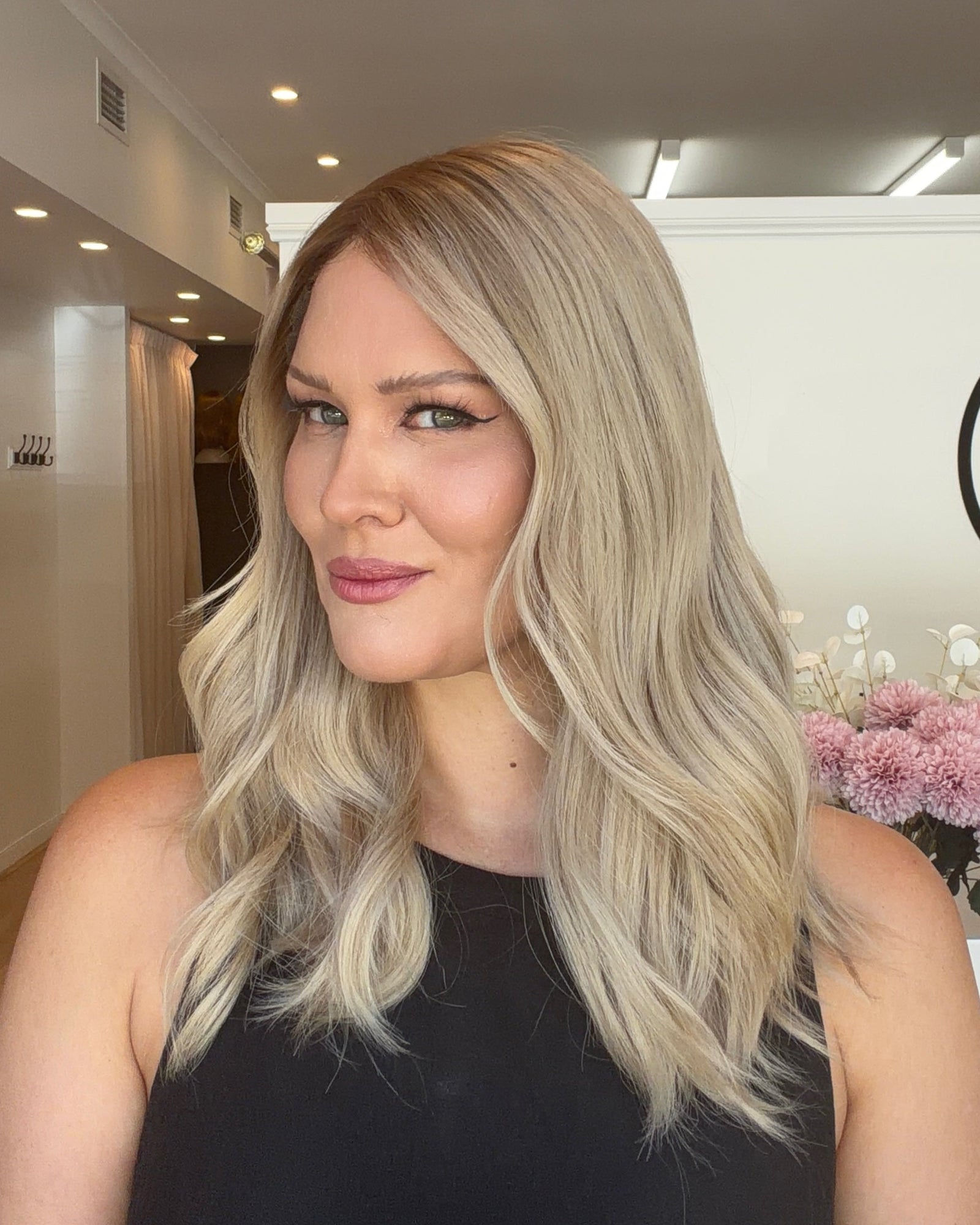 18" Platinum Lace Collection - Remy Human Hair Wig - OPAL