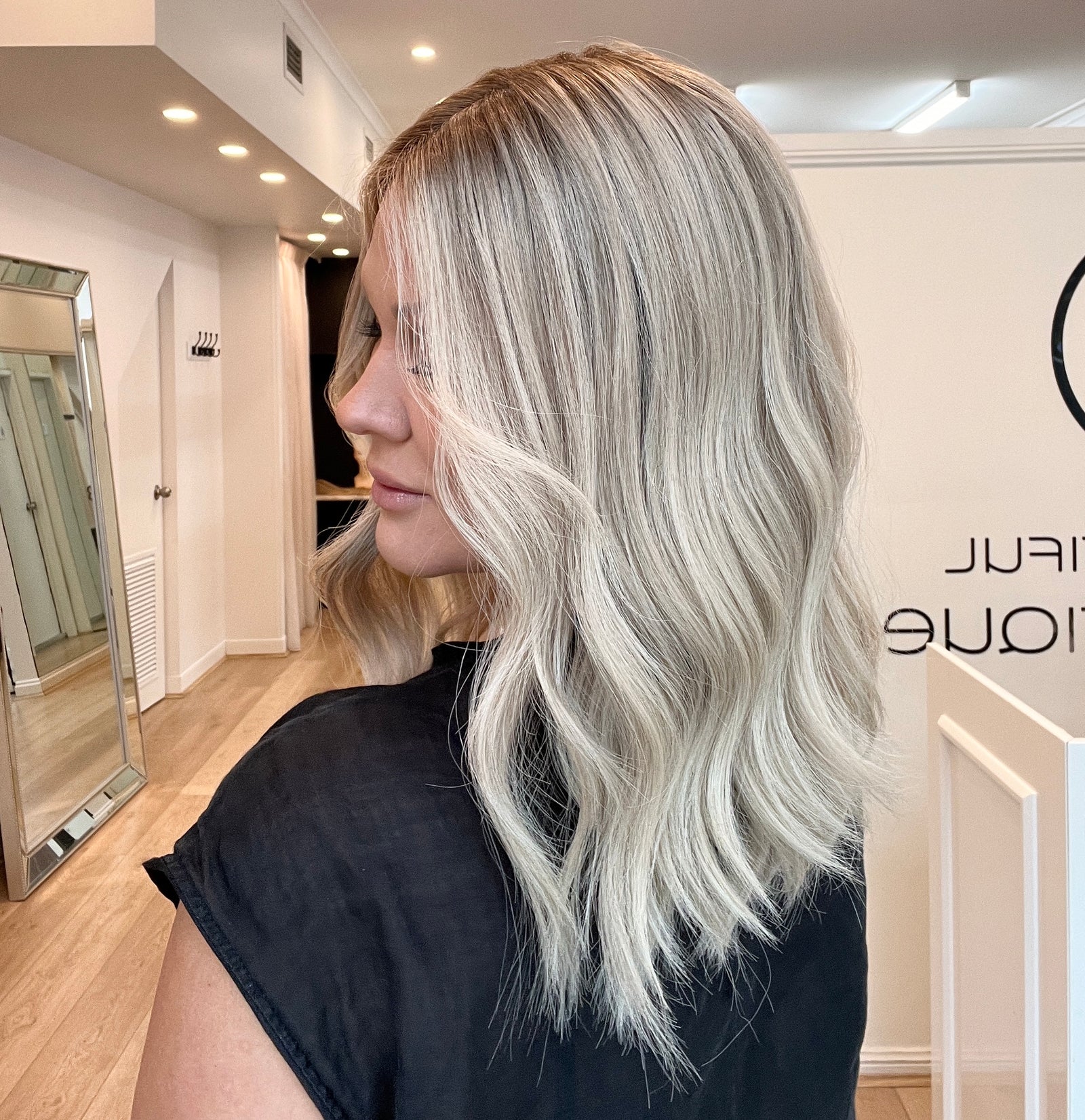 16" Premium Remy Human Hair Wig - Ultra Light Density - The FLEUR