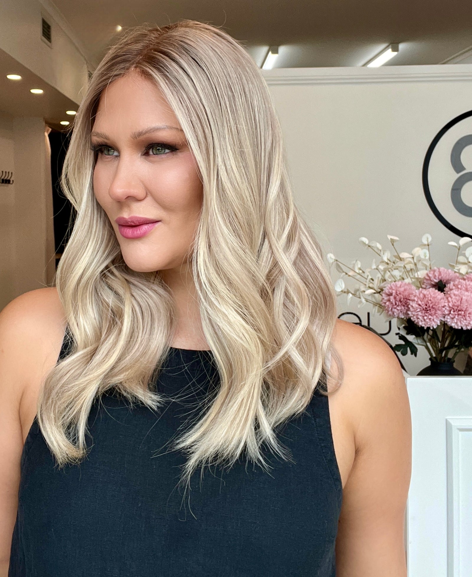 Platinum Lace Collection - Remy Human Hair Wig - The QUARTZ - Available in 12", 16", 18", 20" or 22" length.