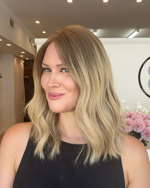 16" Platinum Lace Collection - Remy Human Hair Wig - SAPPHIRE