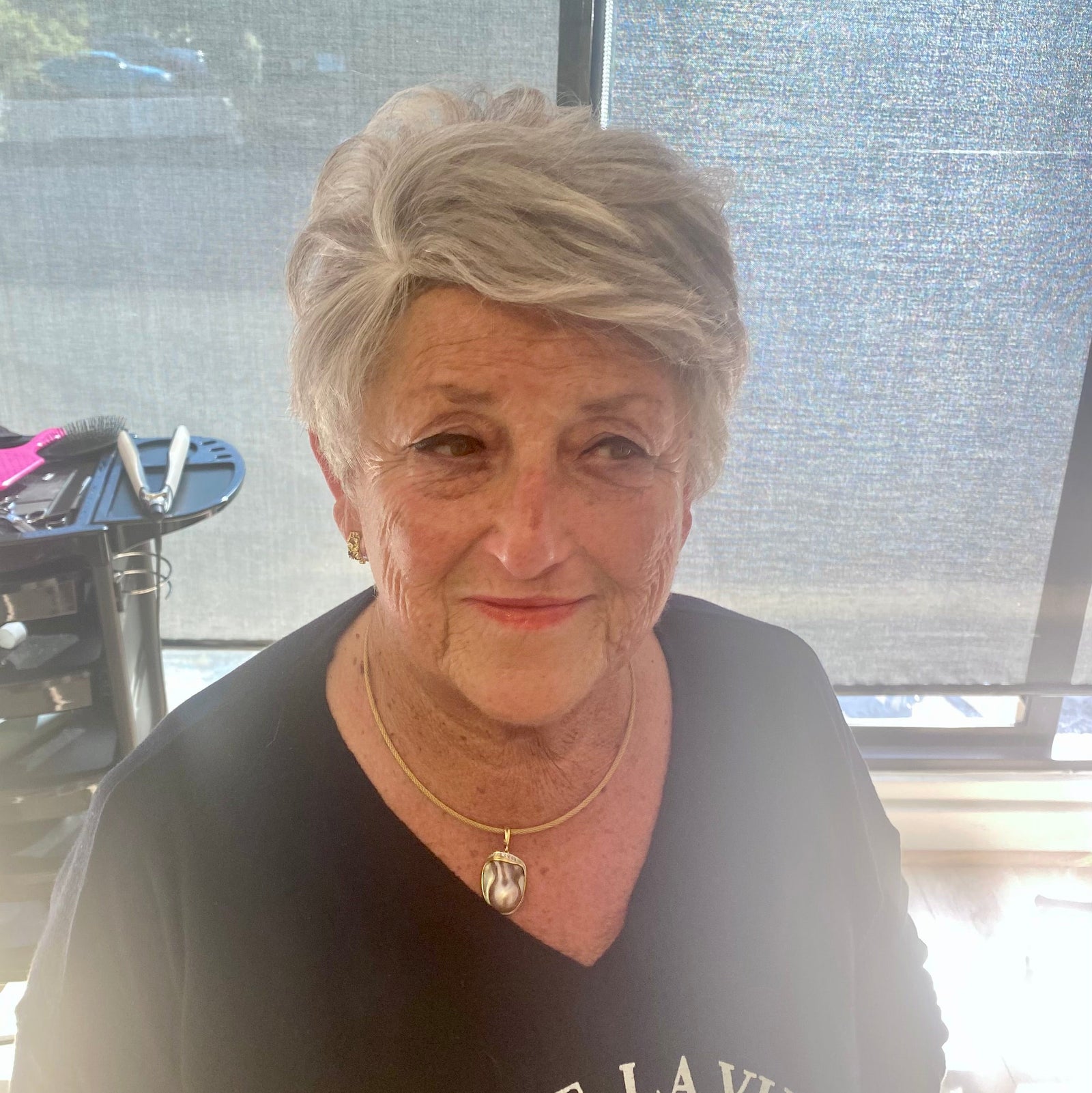 human hair wig for older lady