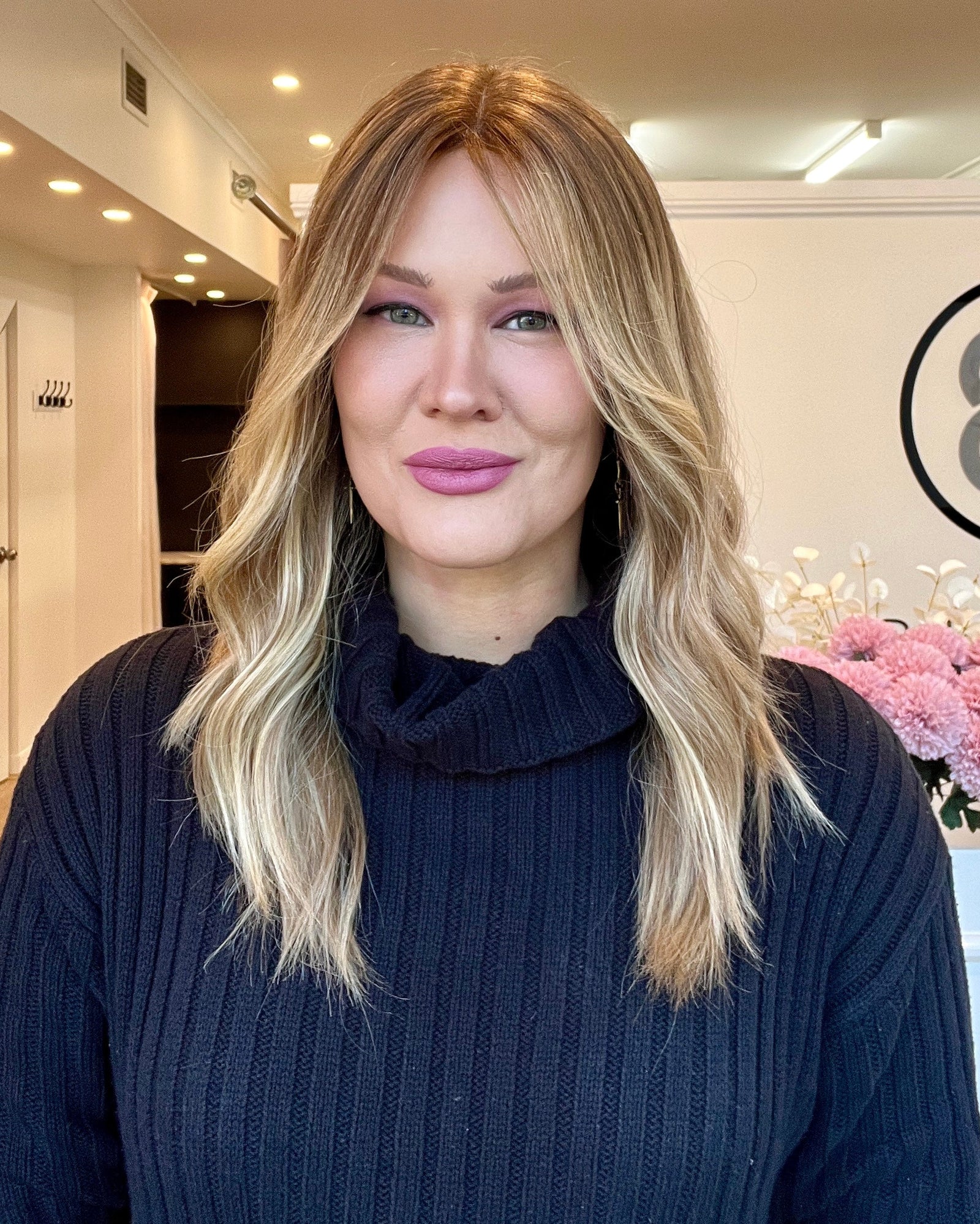 19" Platinum Lace Collection Wig - Luxury EUROPEAN Human Hair - WILLOW