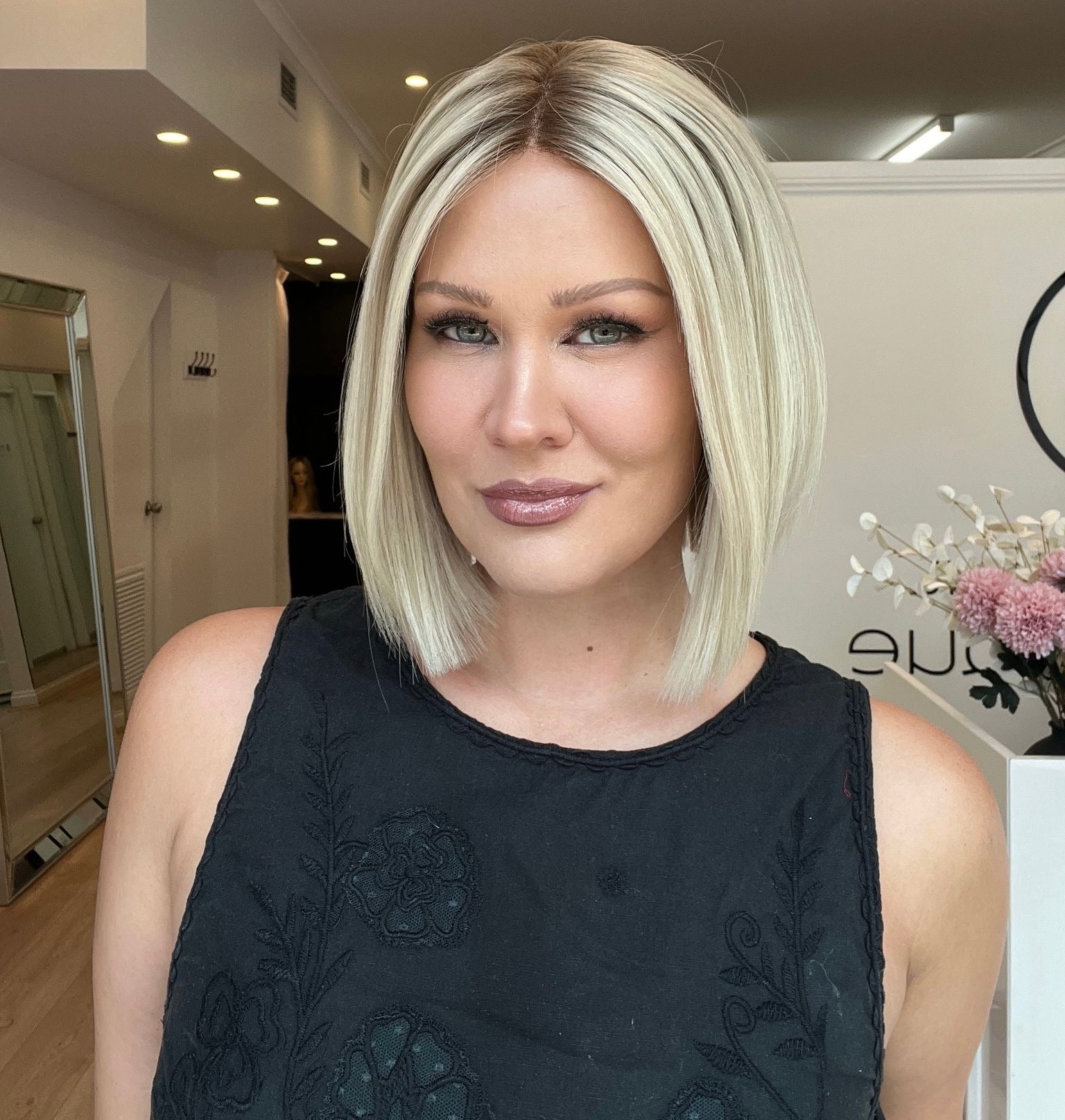 12" BOB - Platinum Lace Collection - Remy Human Hair Wig - ANGELITE