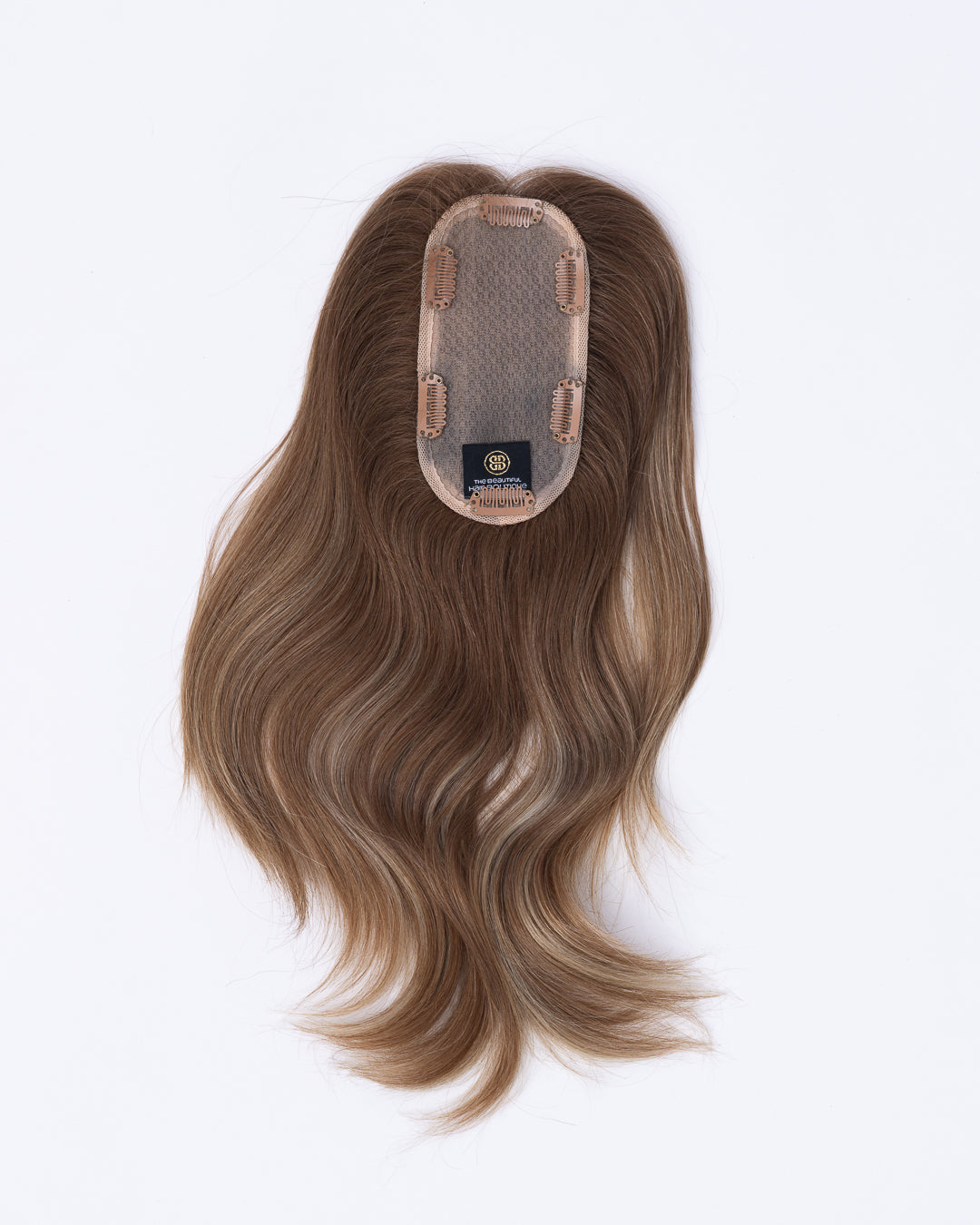 14" MINI European Human Hair Topper - #10 Balayage