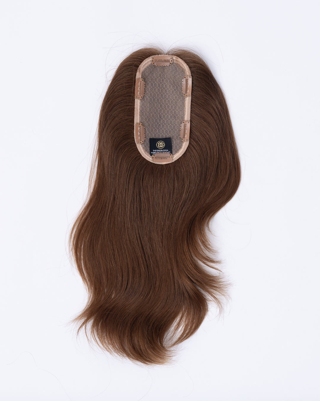 14" MINI European Human Hair Topper - #8/10