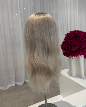 16" MIDI Luxury European Human Hair Topper - FLEUR