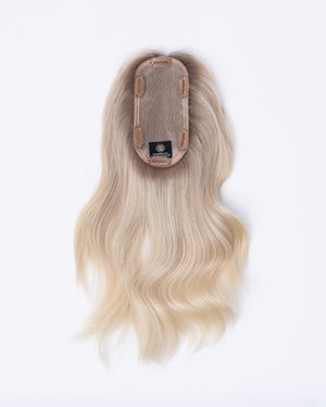 14" MINI European Human Hair Topper - Fleur