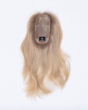 14" MINI European Human Hair Topper - Quartz