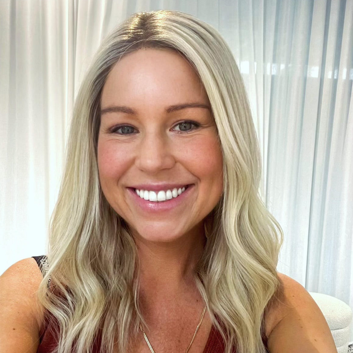 blonde lace top remy wig at gold coast wig shop