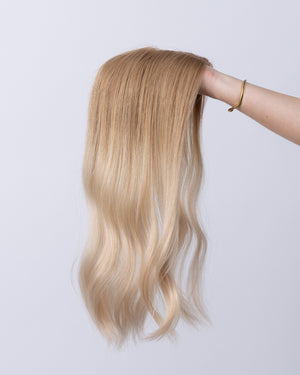 20" MINI Remy Human Hair Topper - #10/15