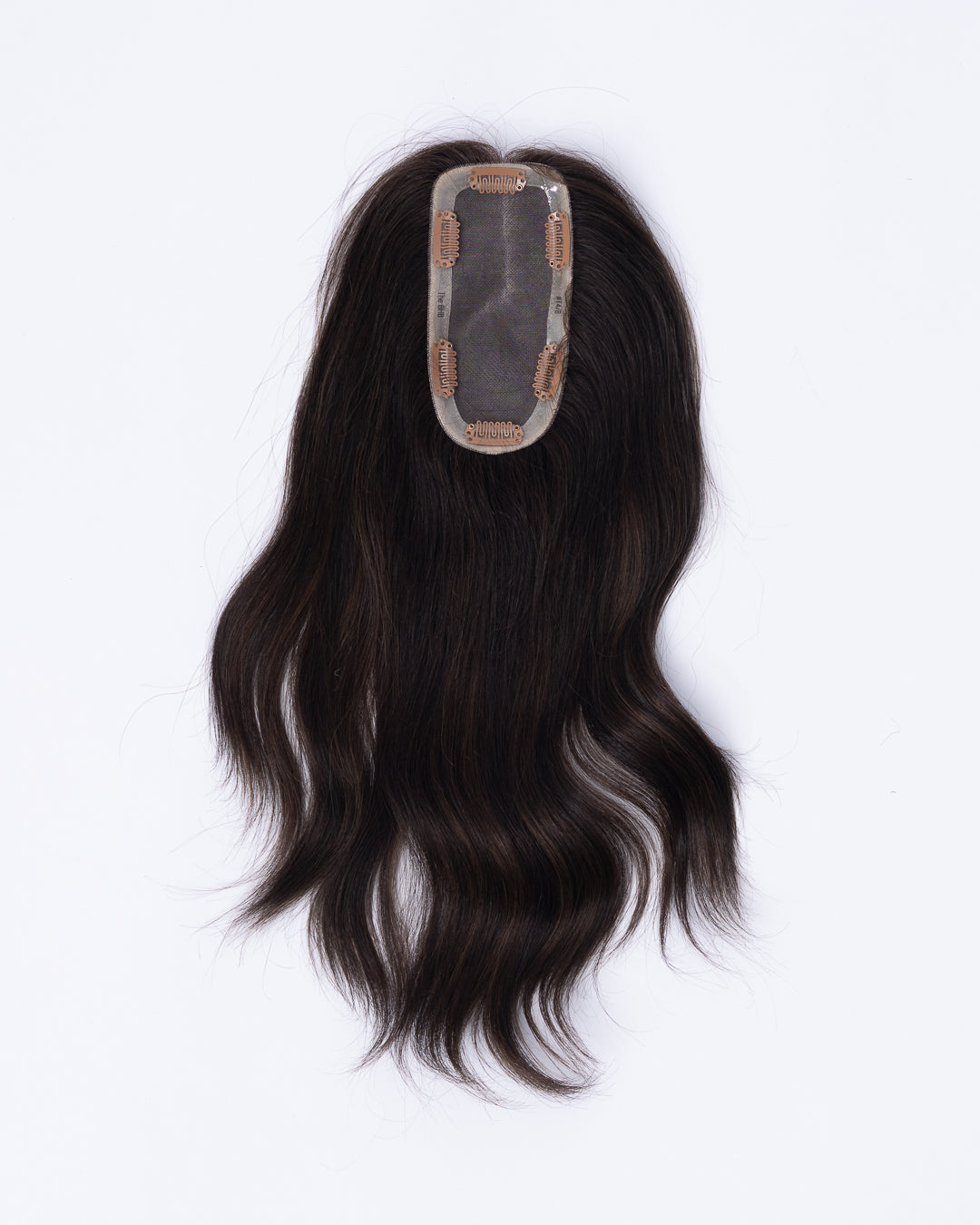 16" MINI Remy Human Hair Topper - #T4/8
