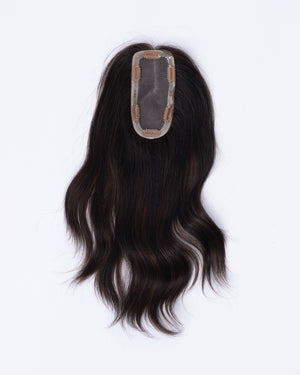 16" MINI Remy Human Hair Topper - #T4/8