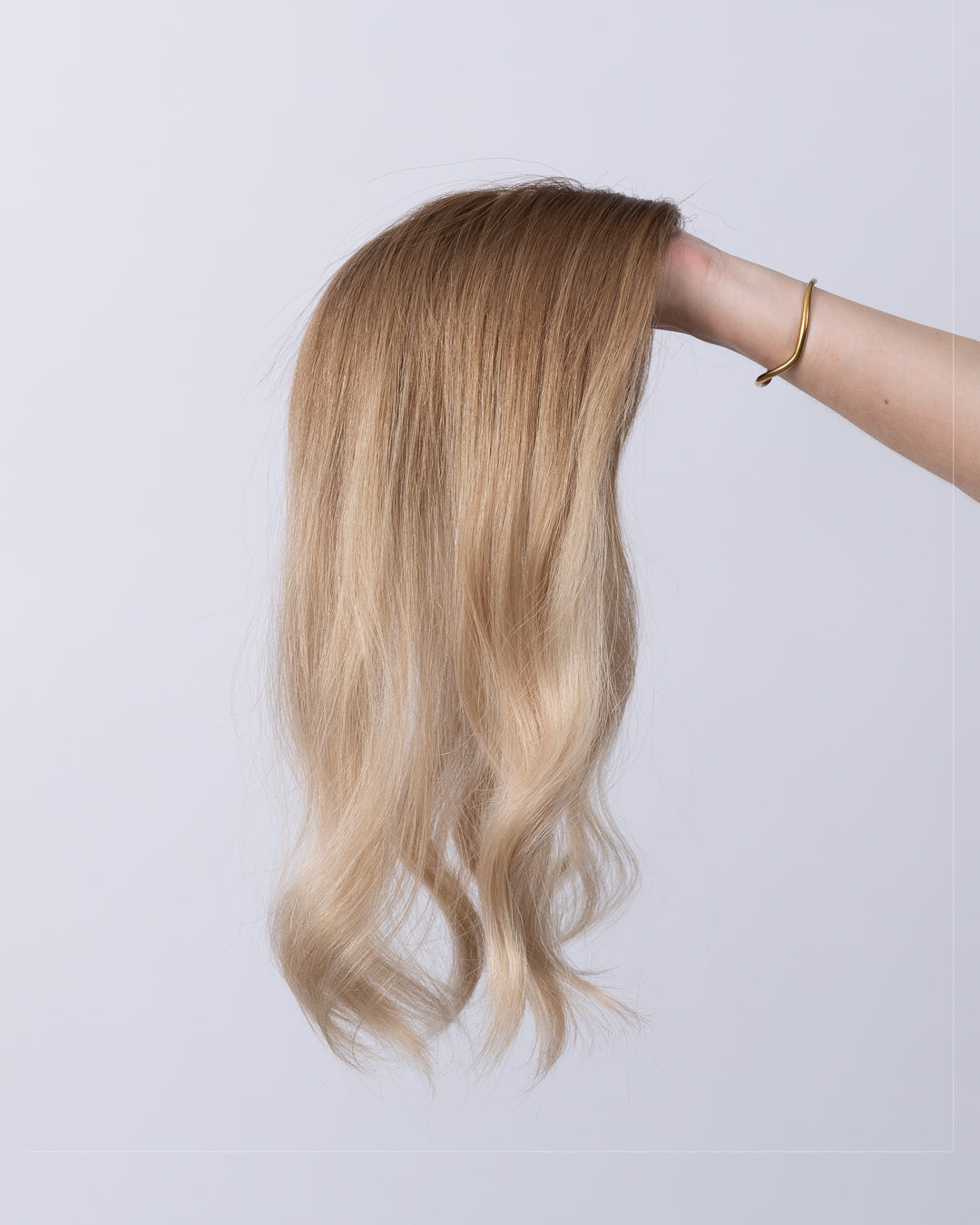 16" MINI Remy Human Hair Topper - Aspen
