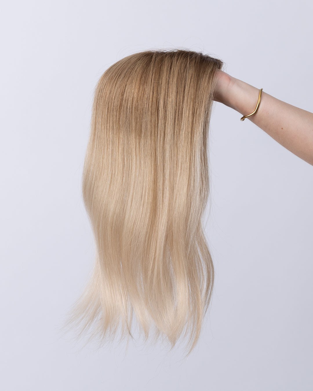 20" MINI Remy Human Hair Topper - Aspen