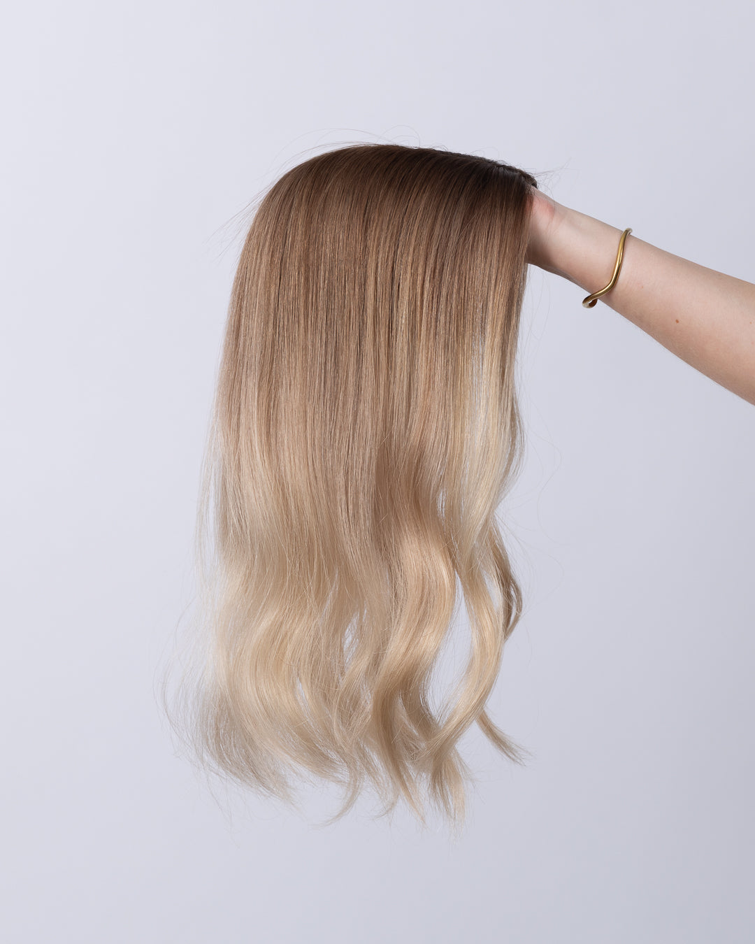 16" MINI Remy Human Hair Topper - Christie