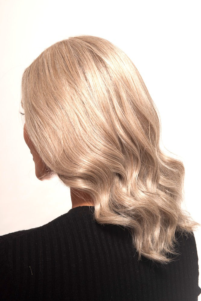 16" Luxury European Hair Wig - Natural Grey