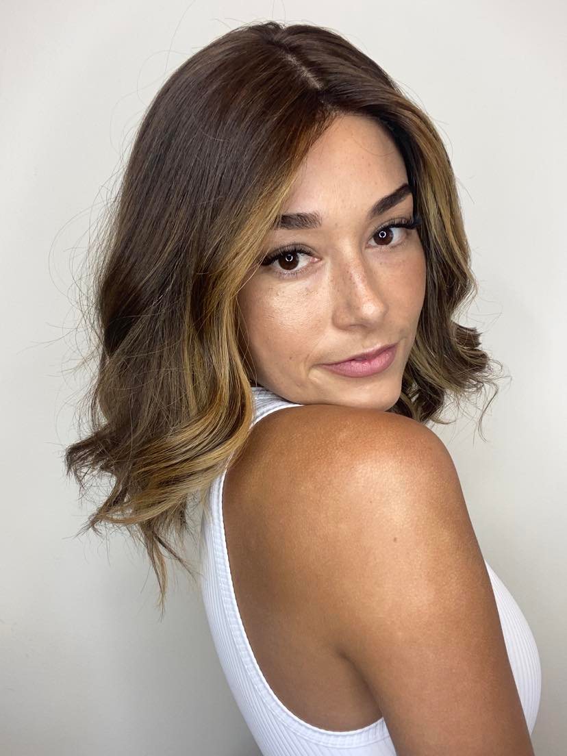 14" Luxury European Human Hair Wig - Light Density - The Evie