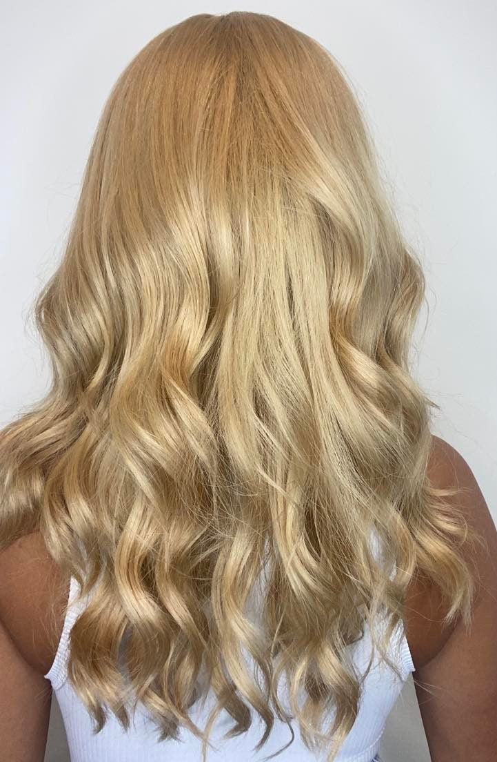 18-20" Luxury European Wig - Light Golden Blonde