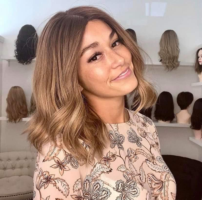 14" Premium Remy Human Hair Wig - Light Density - The Mel