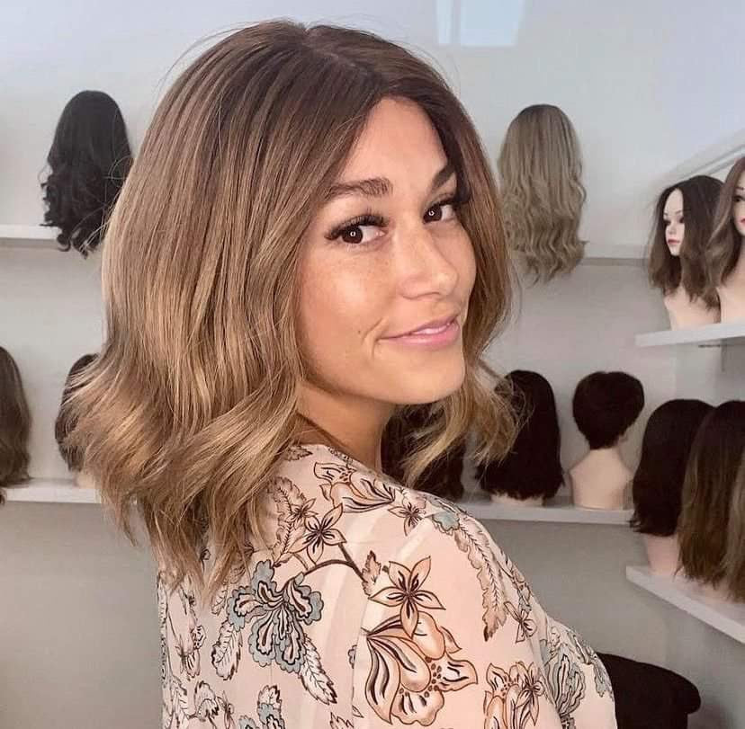 14" Premium Remy Human Hair Wig - Light Density - The Mel