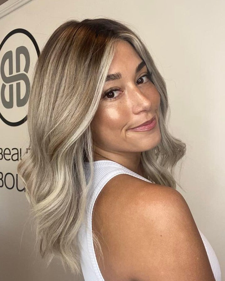 16" Luxury European Human Hair Wig - Ultra Light Density - The Summer